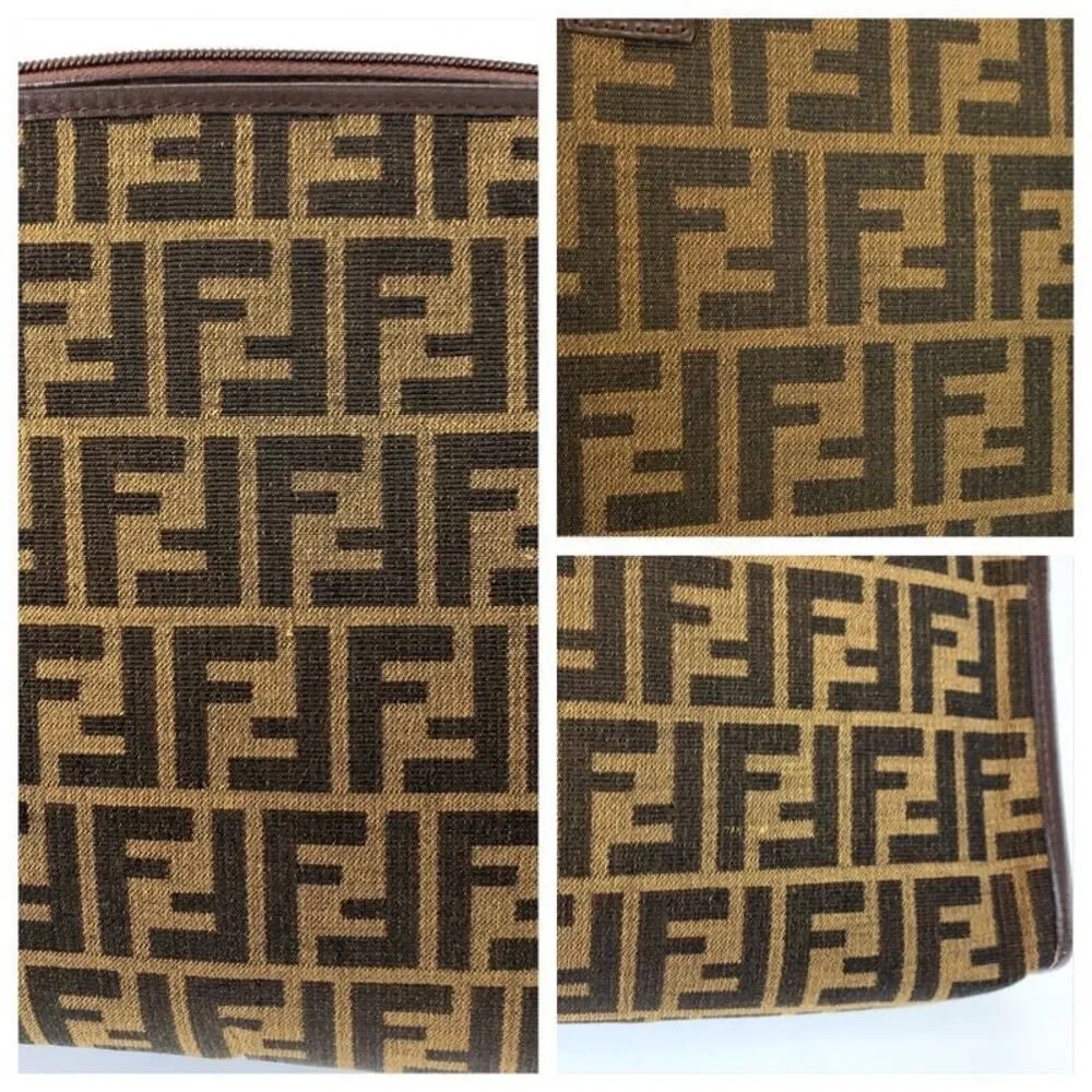 Fendi Vintage Zucca Clutch